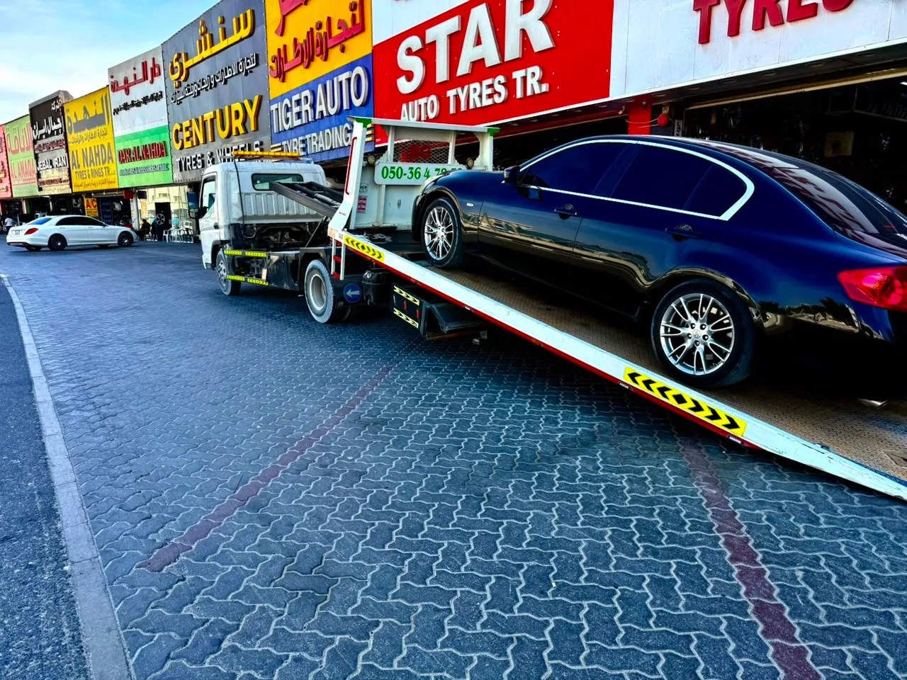 Breakdown Towing Sharjah ونش سيارات